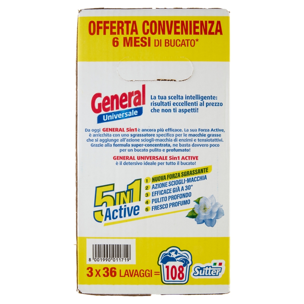 General Universale 5in1 Active 3 x 1,44 l